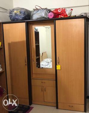 Double Cupboard+Dressing cupboard and Mirror