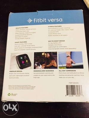 Fitbit versa unused got as gift 4 days