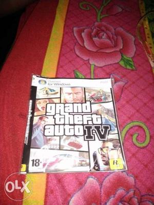 Grand Theft Auto IV Xbox 360 Game Case