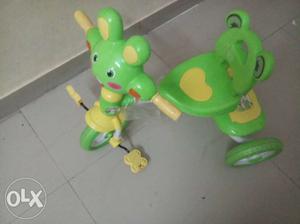Green And Yellow Ride On Toy