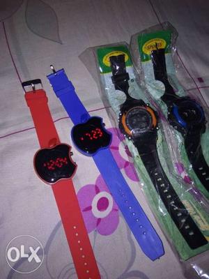 Green, Red, And Blue watch