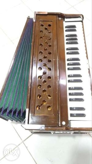 Harmonium with coupler just one month old