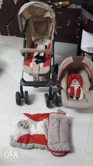 Hauck Baby stroller complete set IMPORTED