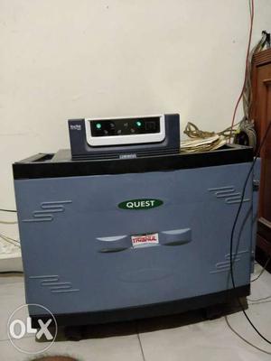 Inverter with batery and case (900 VA)