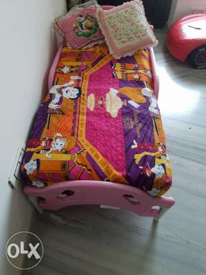 Kids princess bed with mattress