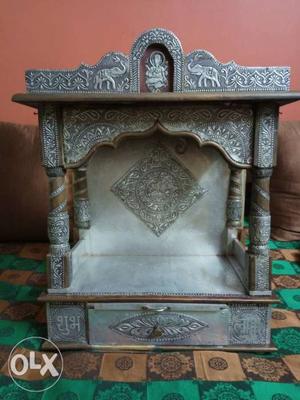 Metal Devaara (temple) with drawer for small