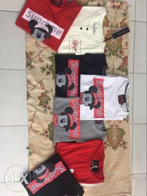 Mickey mouse tees all size available full sleeves