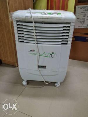 New air cooler in 8 month warranty is blance