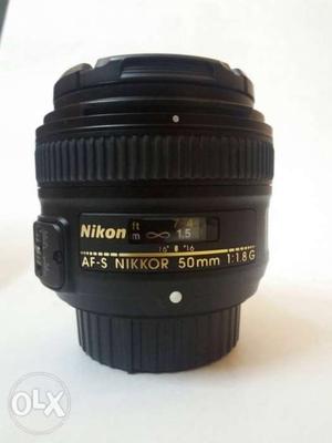 Nikon 50mm f1.8 lens.