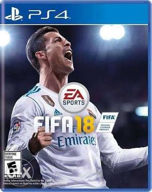 PS4 FIFA 18. pre owned. in perfect condition.