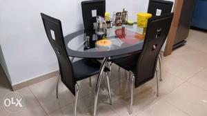 Royal Oak branded Dining Table With 4 Chairs Set