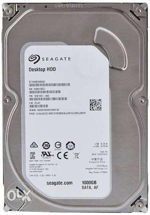 Seagate hard drive 1tb 1 year old 2 year warranty