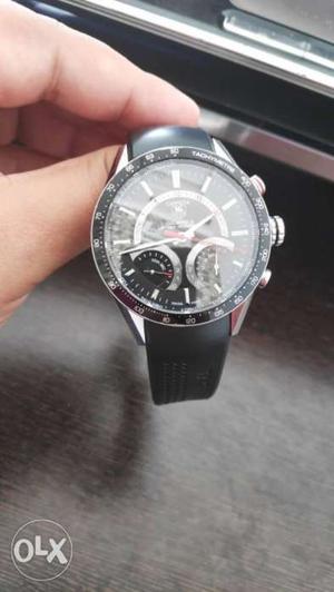 Tag Heuer Carrera S Cronograph Watch with Box & Bill