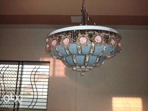 White And Blue Pendant Lamp