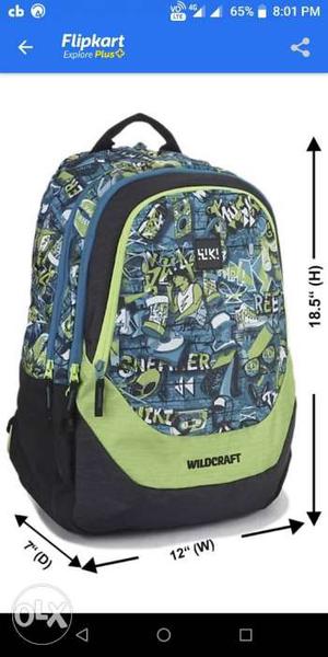 Wildcraft Bag Blue