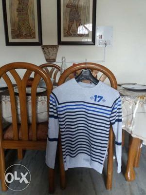 Y and F sweatshirt  years blue and black