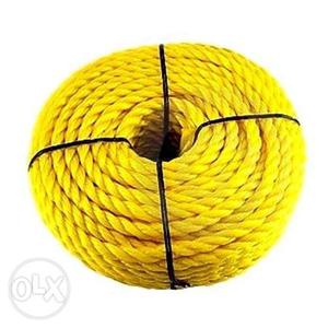 Yellow And Black Wire Spool