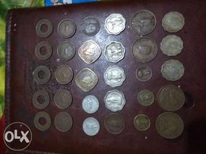 30 India coin set