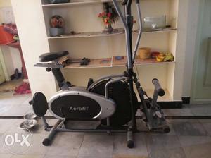 Aerofit cycle with stepper and twister