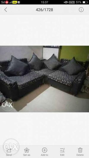 L shape sofa for urgent sale