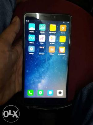 Mi max2 fully new condition scratchless phone