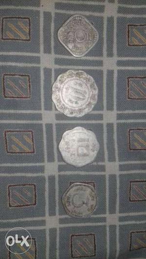 Old india silver coins