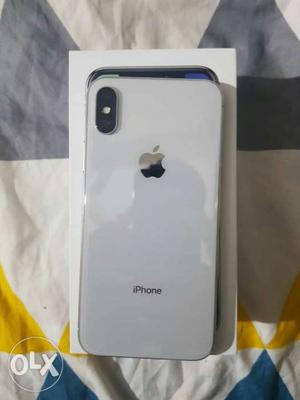 Original iPhone X 256 GB one month old