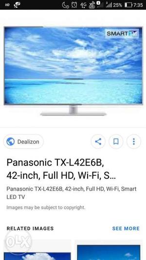 Panasonic 42 ഇഞ്ച് led tv