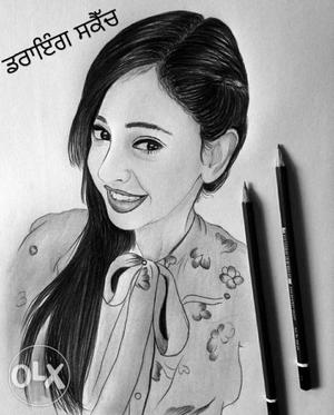 Portrait sketch art price starting-750rs select
