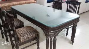 Saagwan dining table 4 seater at just 