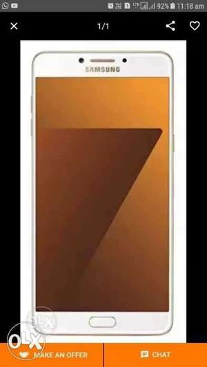 Samsung c 7 pro 4gb rem and 64 GB rom