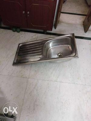 Stainless Steal Sink with drain board as good as