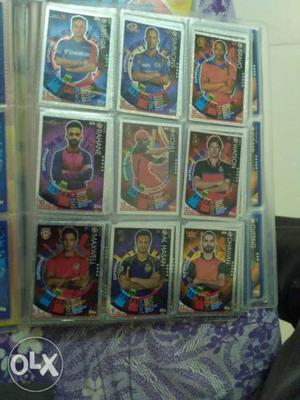 Superb  cricket attax full collection with collector