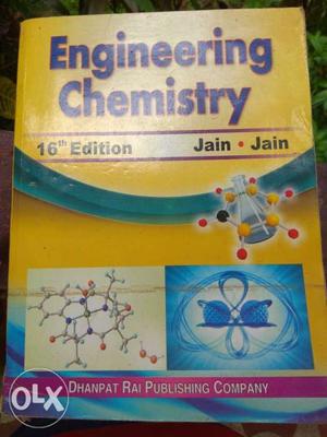 Yellow Engineering Chemistry 16th Edition Textbook