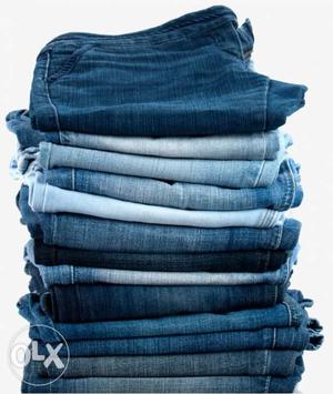 600 Pcs Shirts Tshirts Trousers Jeans Hurry