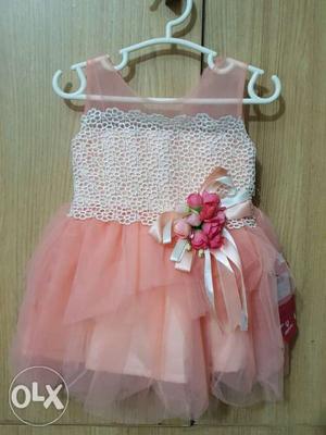 Baby Party dress, completely new. size 6-12