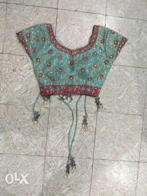 Blouse with Full work on it