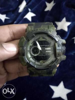 G-SHOCK camouflage limited edition watch 1 year