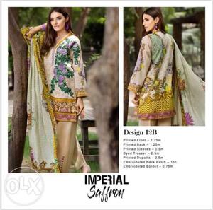 Original Branded Pakistani lawn suits of the name