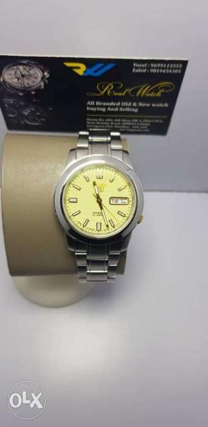 Seiko 5 automatic watch for sale