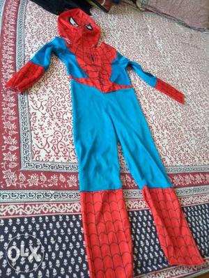 Spiderman dress for the age up to 9 yrs