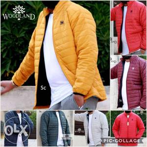 Woodland jackets in stock Sirplus stock just Rs