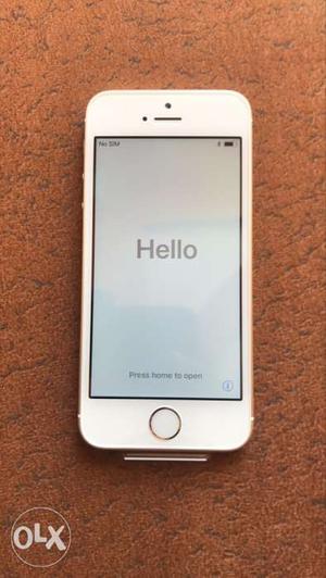 IPhone SE Gold 32GB With 10Months of Warranty