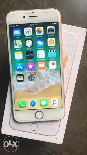 Iphone 6s 64gb gold 1 year old bill box charger