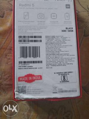 Mi Redmi (5) 2 month only purchased good