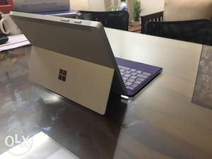 Microsoft Surface Tab with keyboard operating on