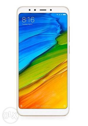 Redmi 5 good condition with charger bill 3 month