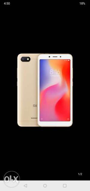Redmi 6A 2/16 New sealed packed mobile phone.