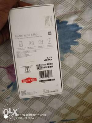 Redmi Note 5 Pro Only 2 month used with original