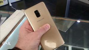Samsung A8 Plus.. Gold.. 2 months old.. Brand new
